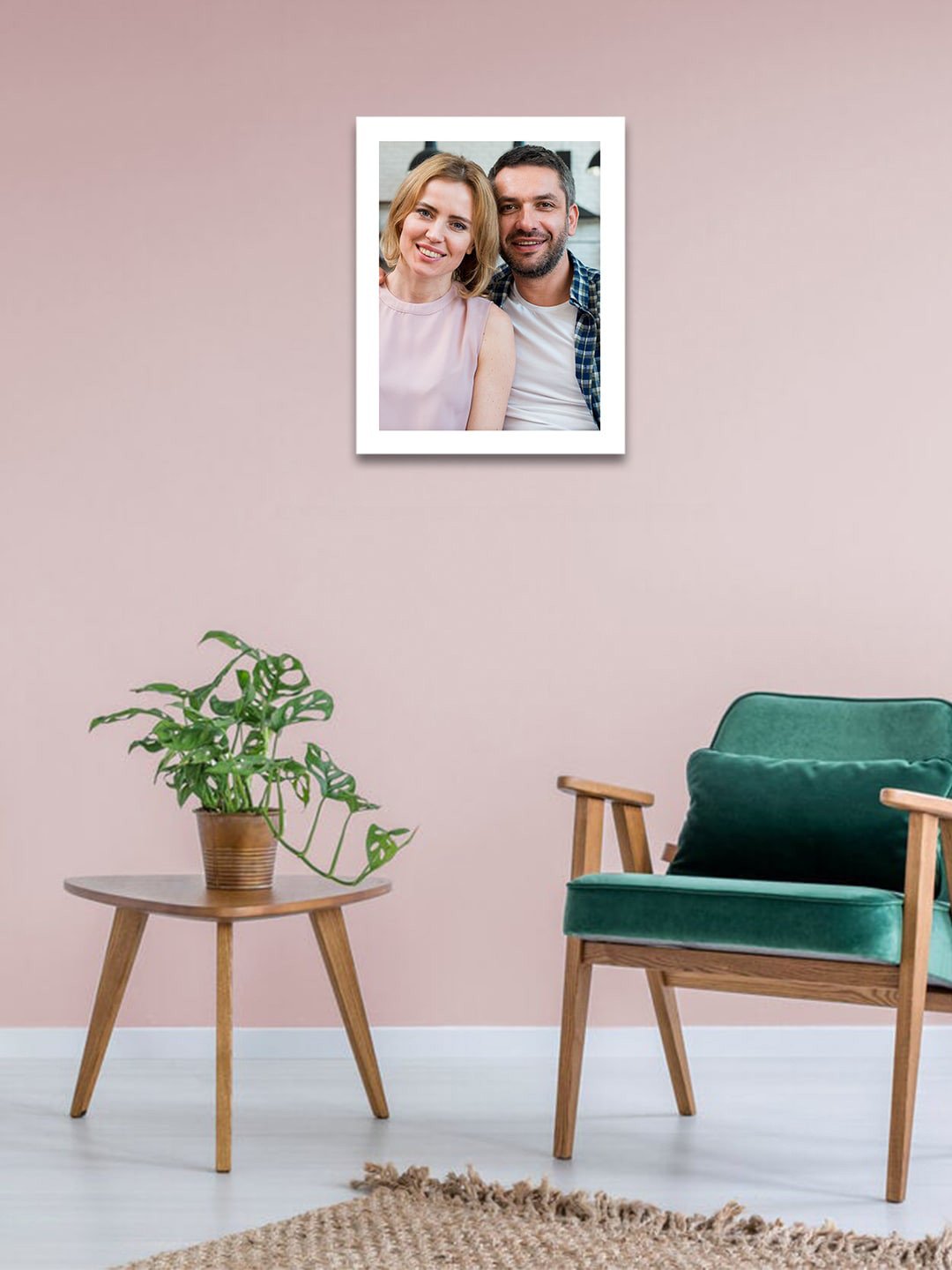 

eCraftIndia White Solid Memory Wall Collage Photo Frame