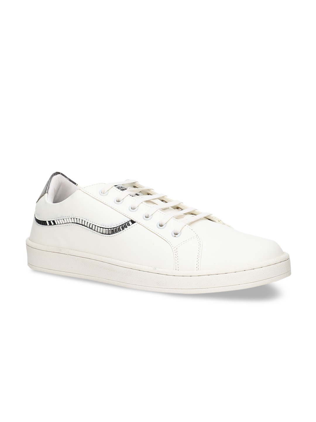 

North Star Women White Solid Sneakers