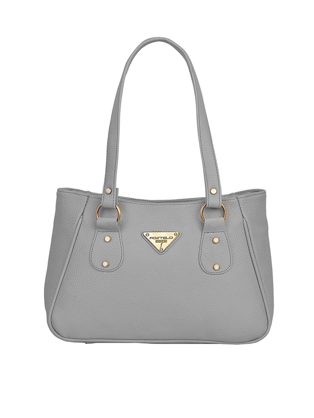 

Fostelo Grey Solid Shoulder Bag