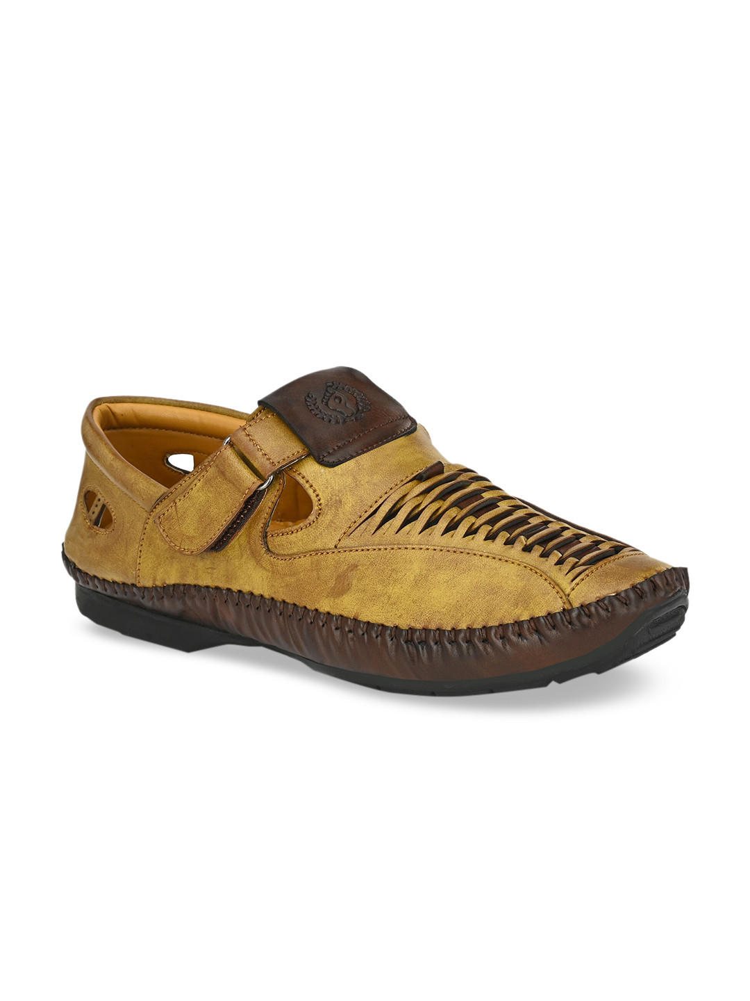 

Prolific Men Beige Shoe-Style Sandals