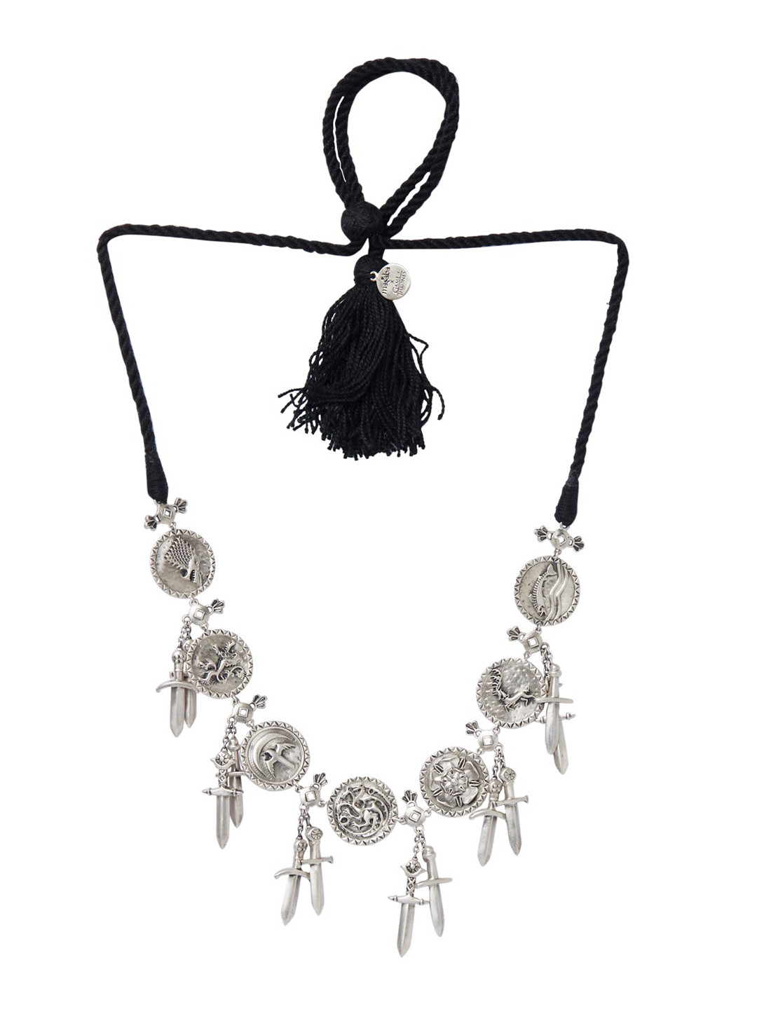 

Masaba Silver The Seven Kingdoms Choker Necklace