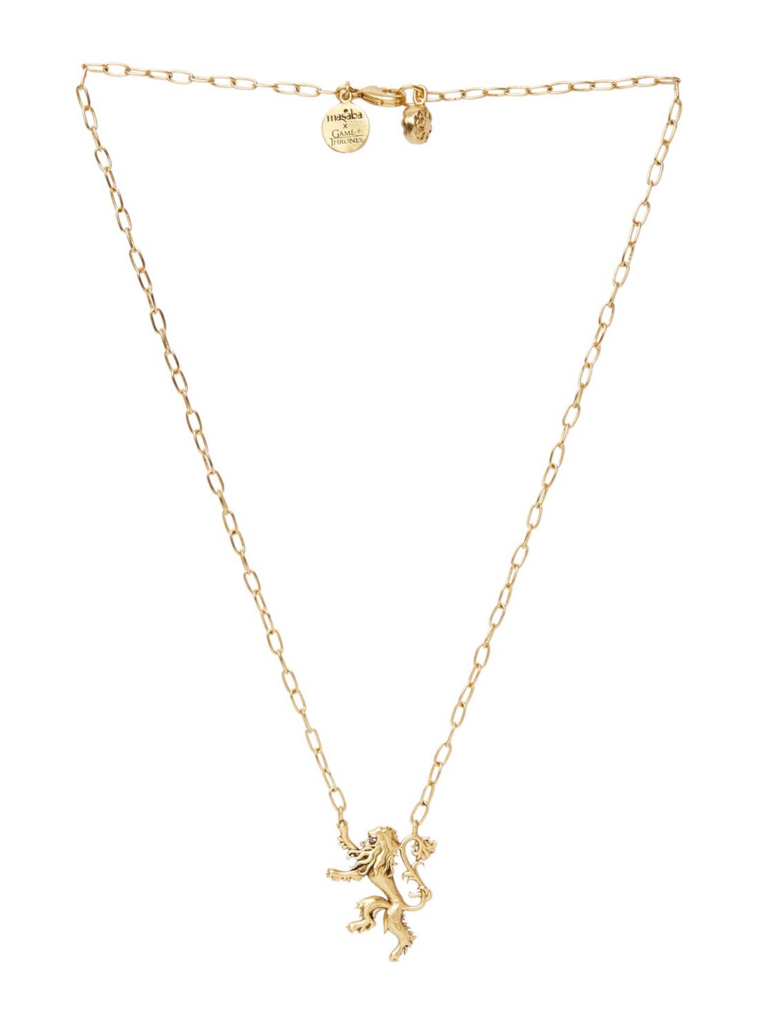 

Masaba Gold-Plated GOT The House of Lannister Chain