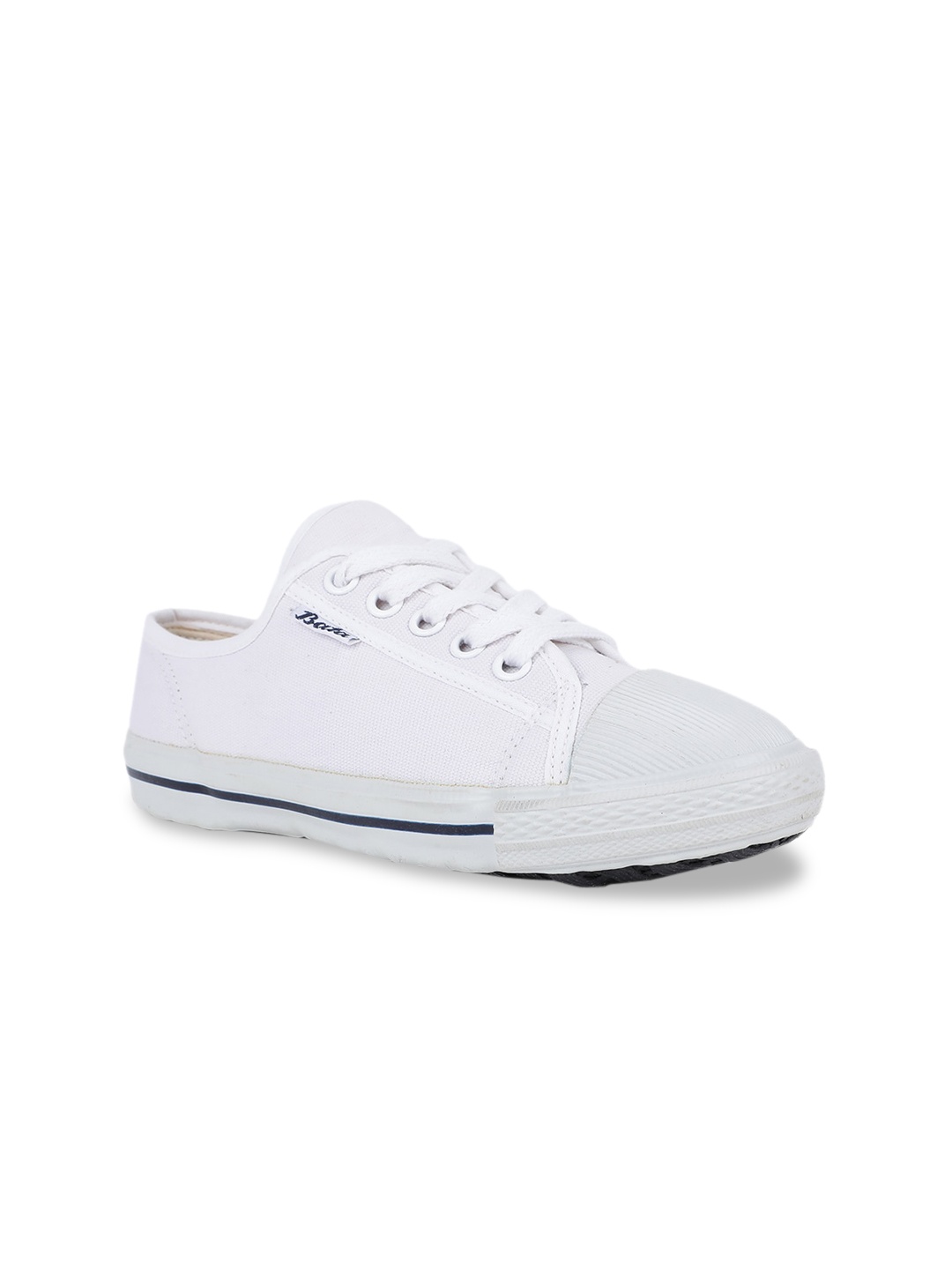 Bata Boys White Sneakers