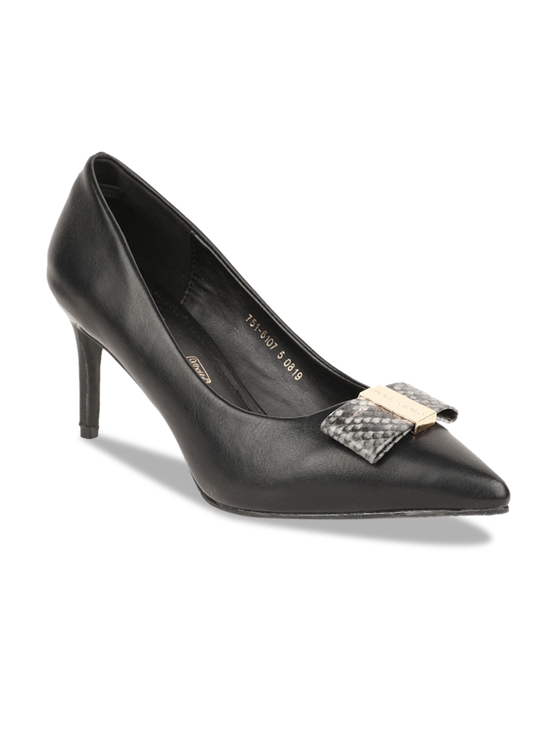

Marie Claire Women Black Solid Pumps