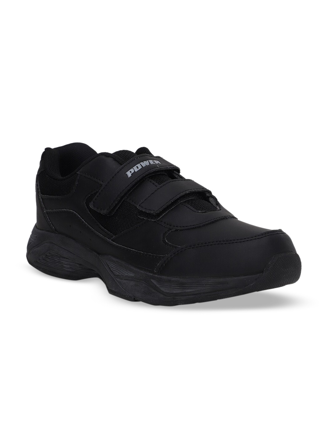 

Power Boys Black Solid Sneakers