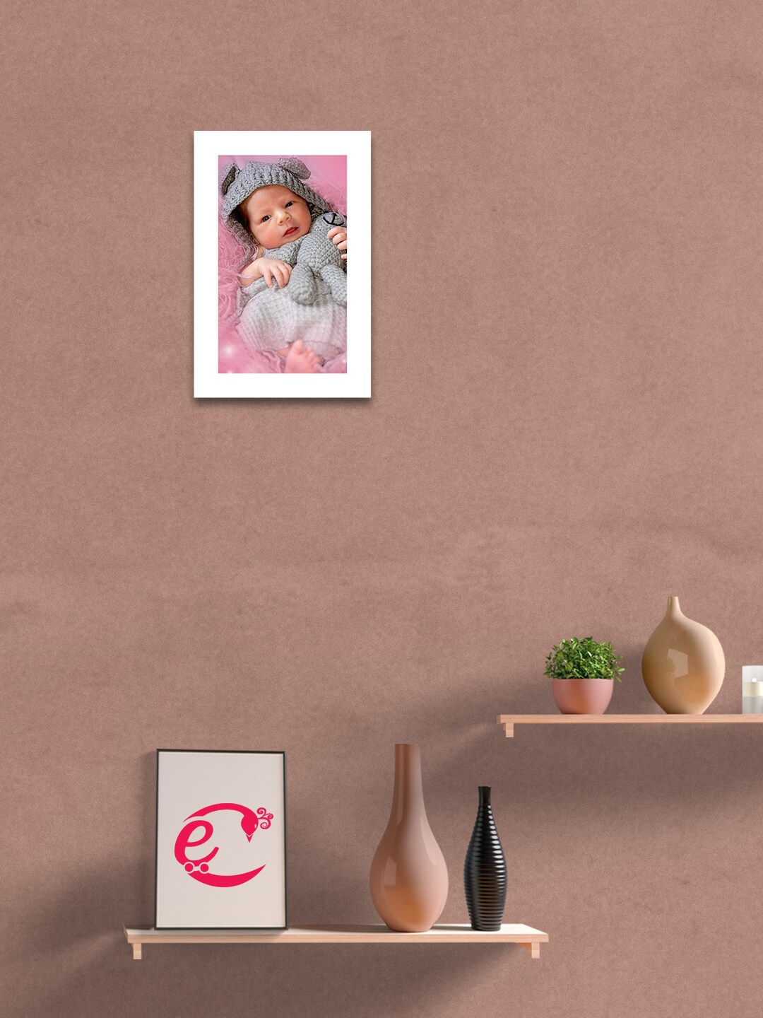 

eCraftIndia White Memory Wall Collage Photo Frame