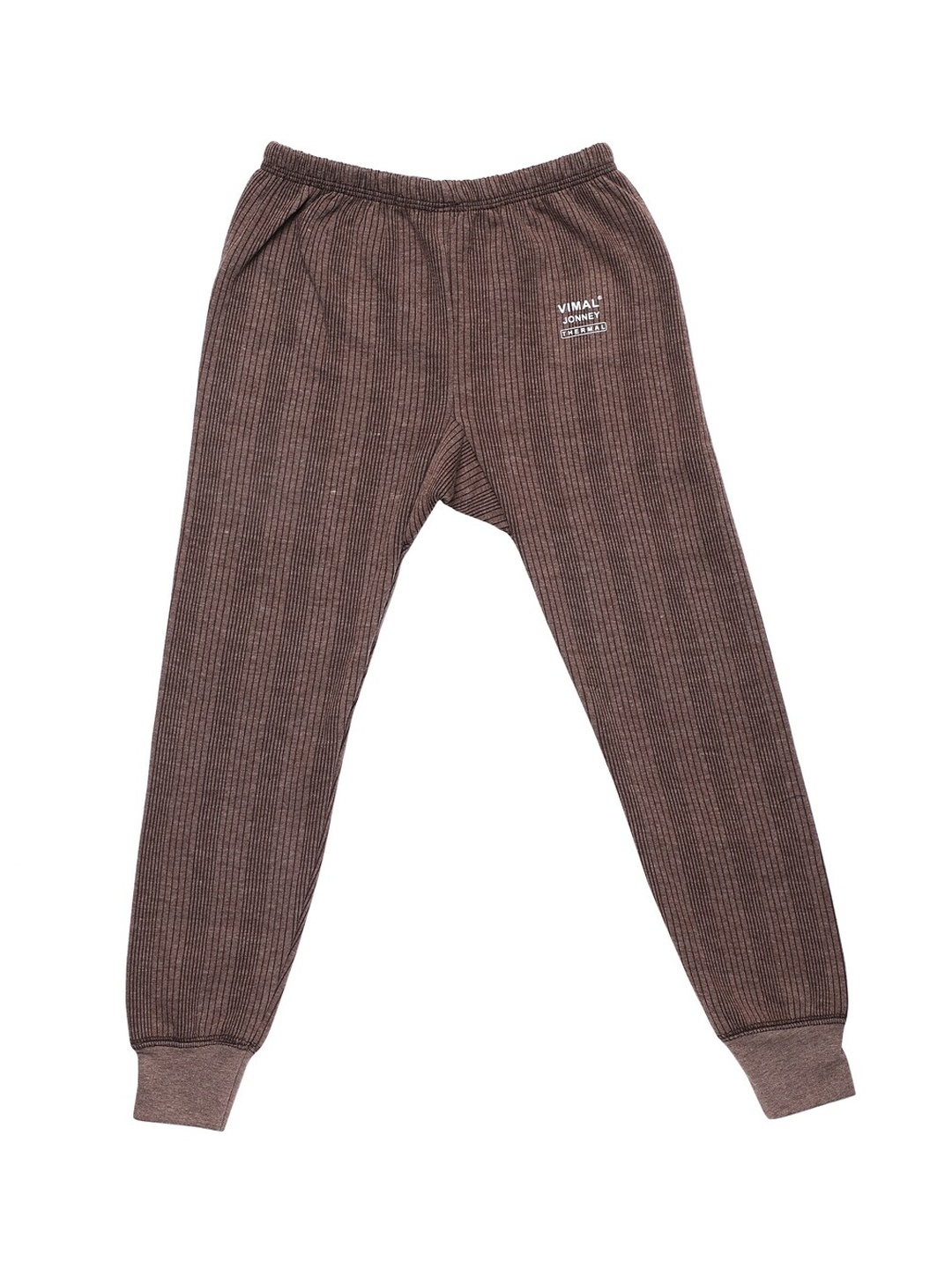 

VIMAL JONNEY Kids Brown Striped Thermal Bottom