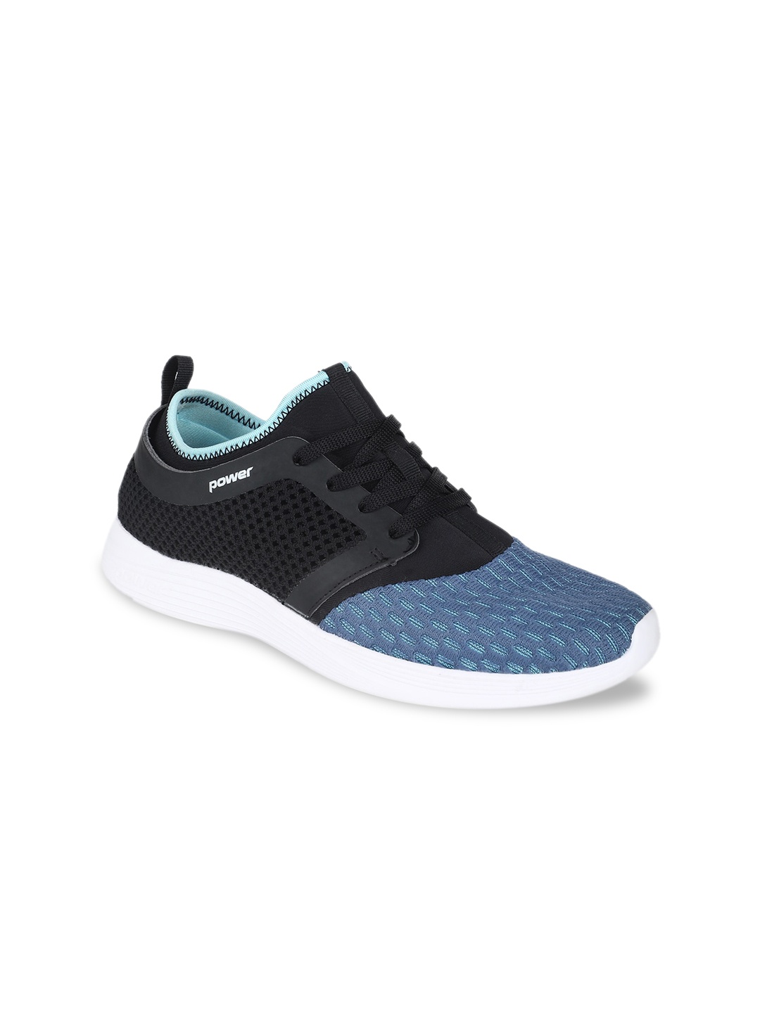 

Power Women Black & Blue Colourblocked Sneakers