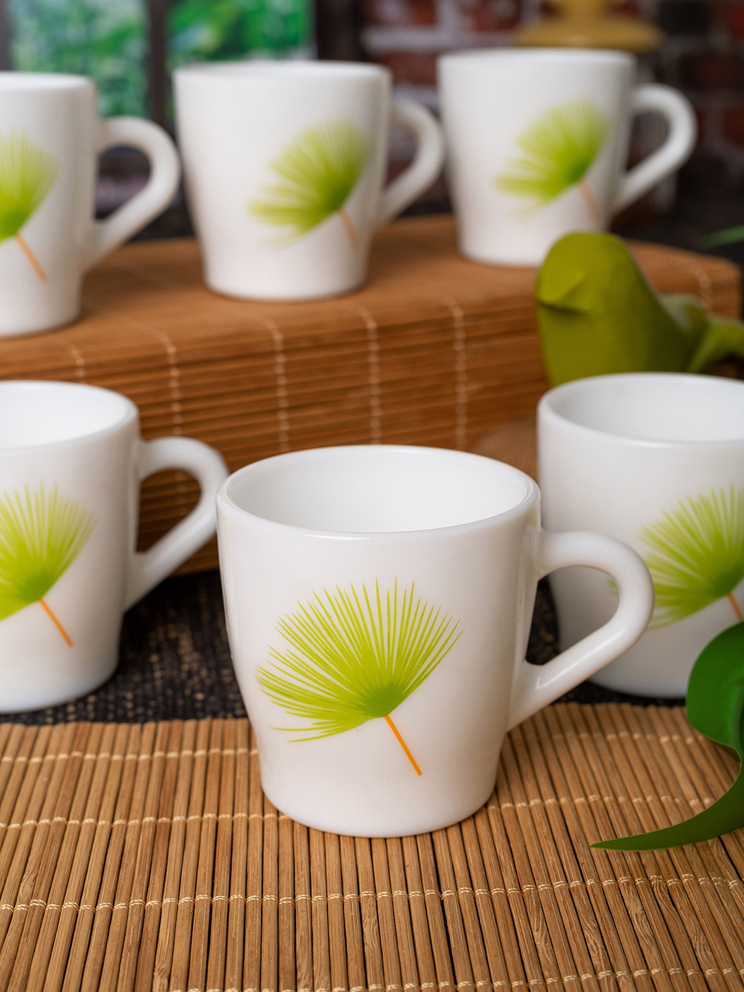 

LaOpala Set of 6 Miranda Tea & Coffee Mug, White