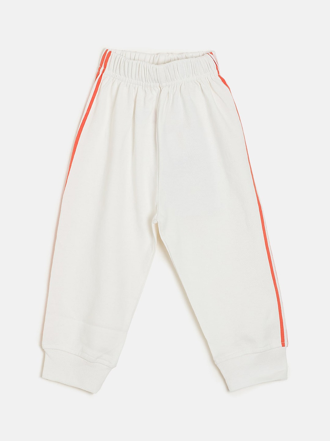 

Aomi Kids Off-White Solid Joggers