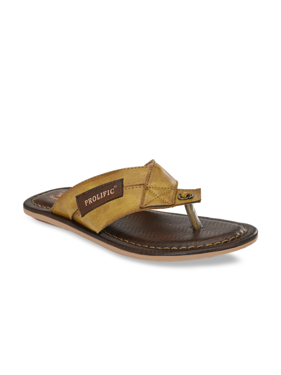 

Prolific Men Beige Comfort Sandals
