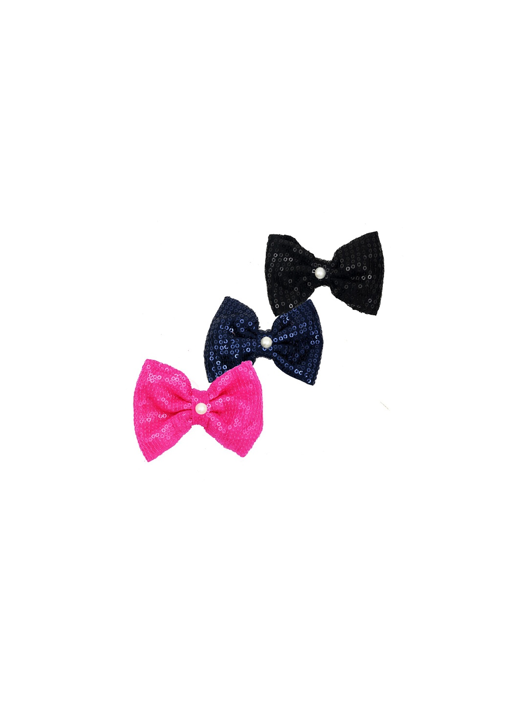 

FUNKRAFTS Girls Set of 3 French Barrette, Pink