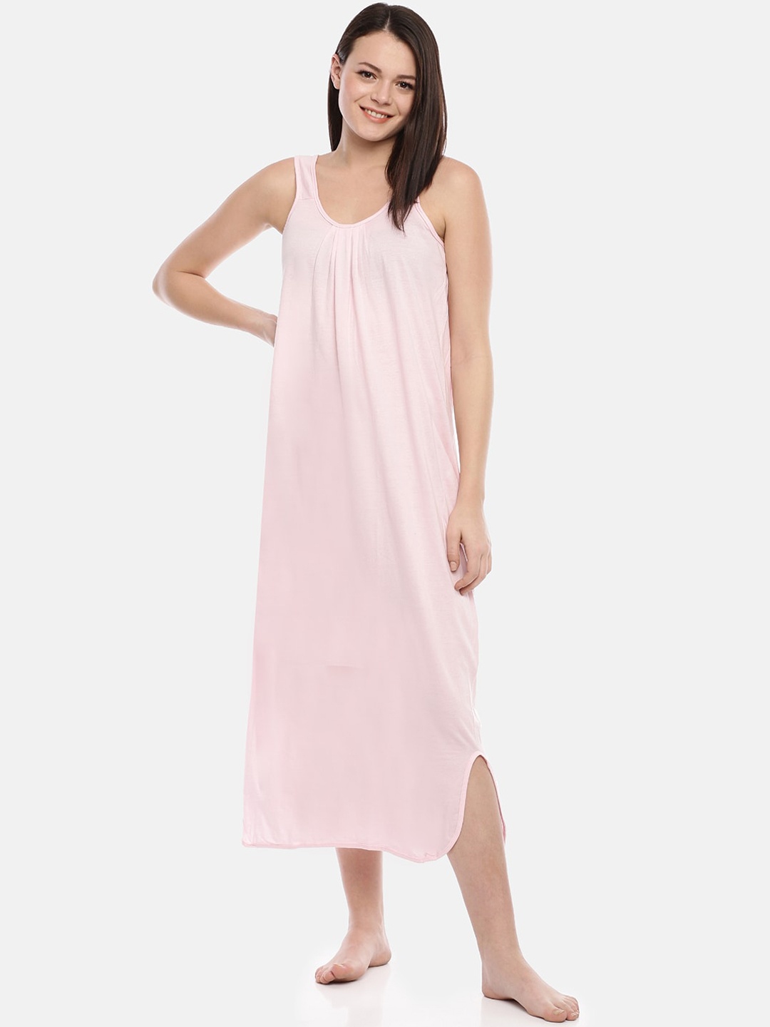

GOLDSTROMS Pink Solid Nightdress