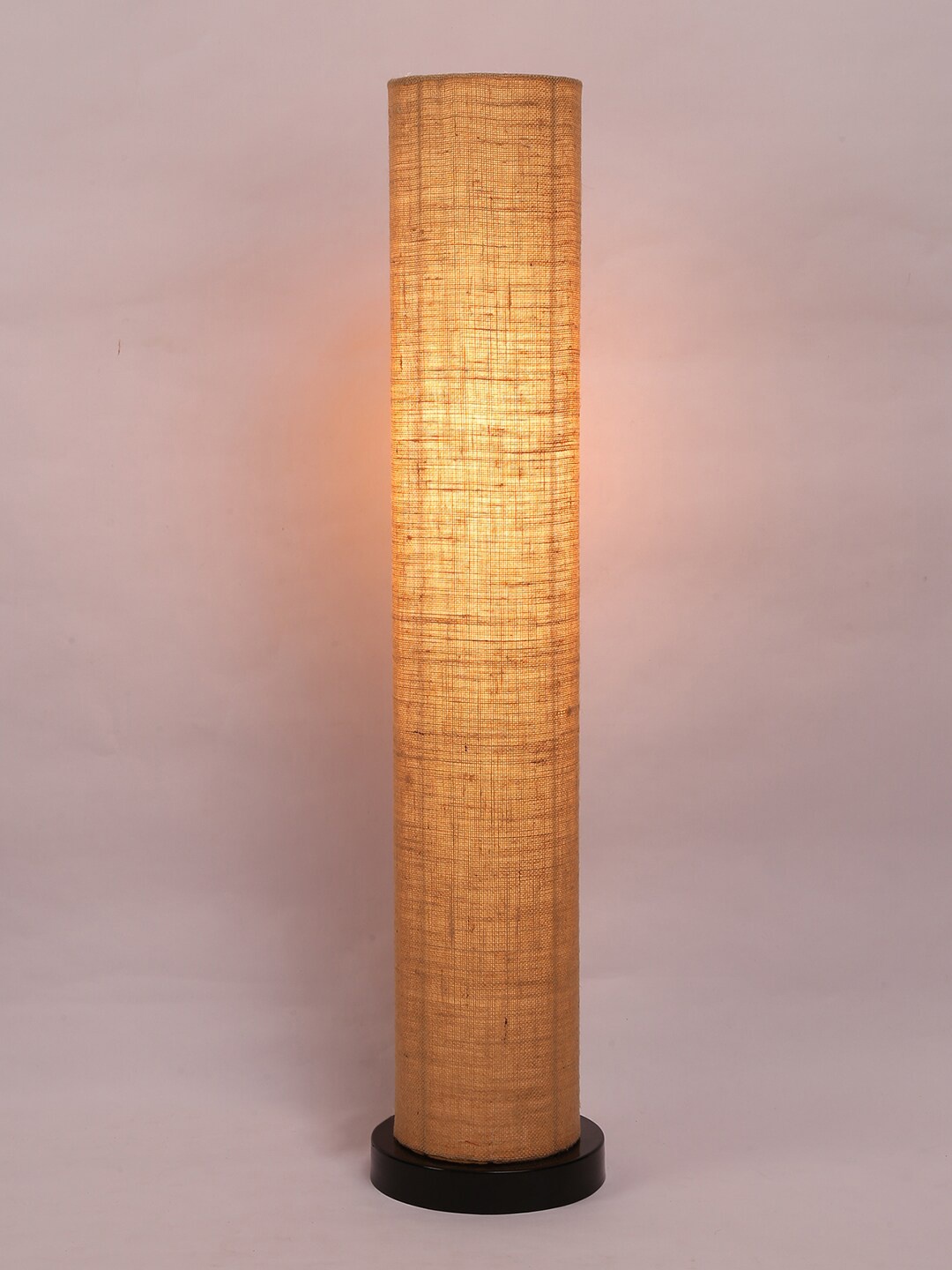 

Devansh Beige Solid Traditional Round Column Lamp