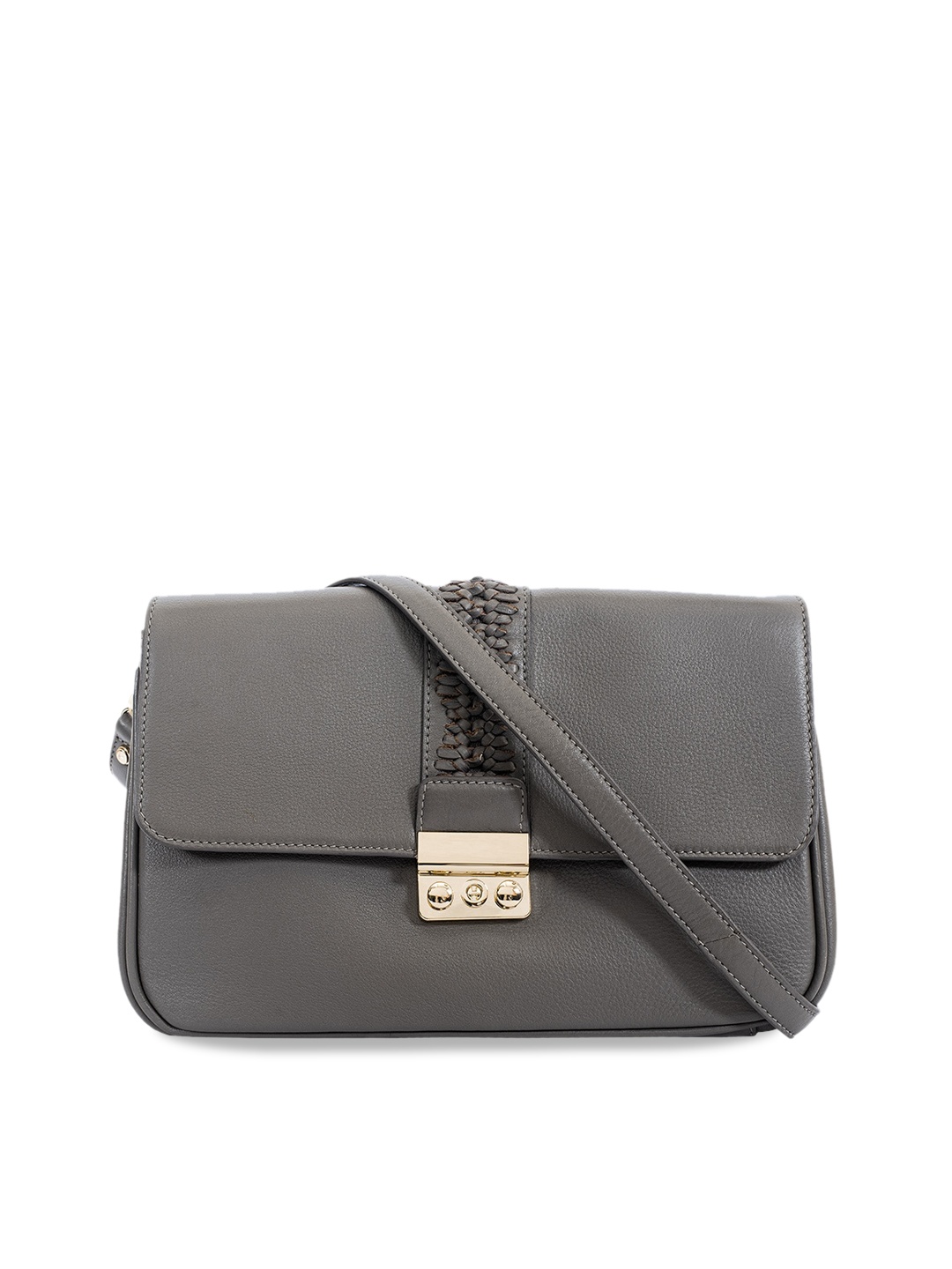 

Eske Grey Solid Sling Bag