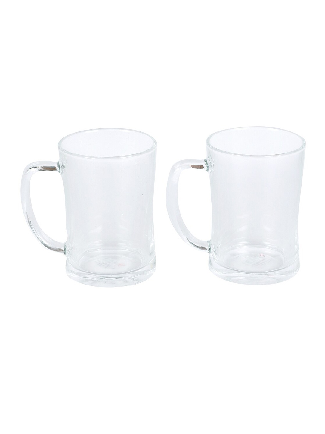 ceradeco Set Of 2 Transparent Solid Beer Mugs