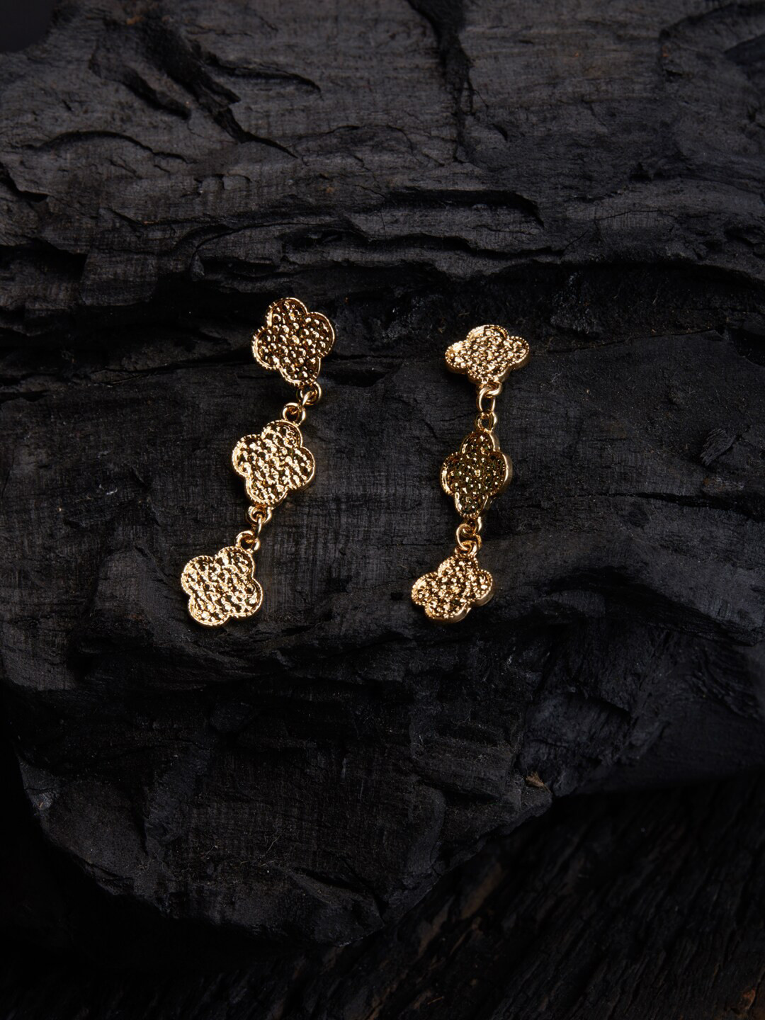 

DIVA WALK EXCLUSIVE Gold-Plated Contemporary Drop Earrings