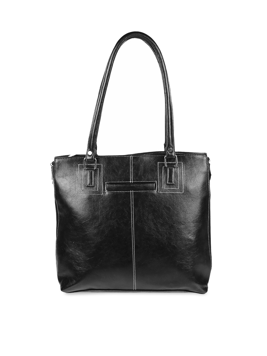 

WALKWAY by Metro Black Solid Shoulder Bag