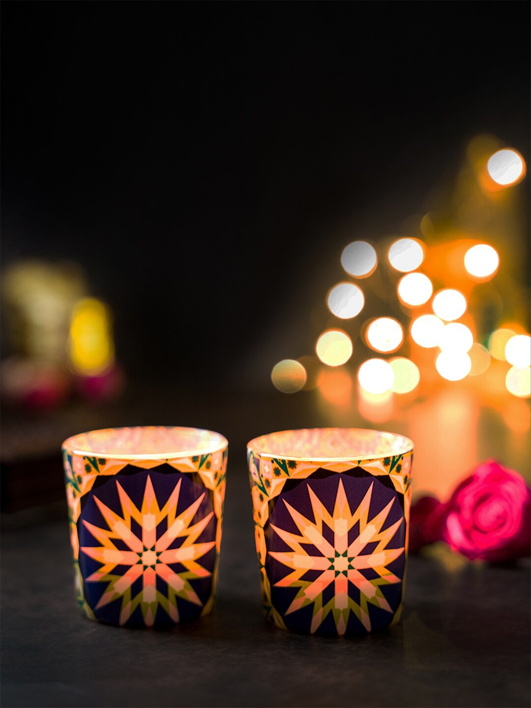 

Kolorobia Moroccan Inspiration Votive Candle Holder, Assorted