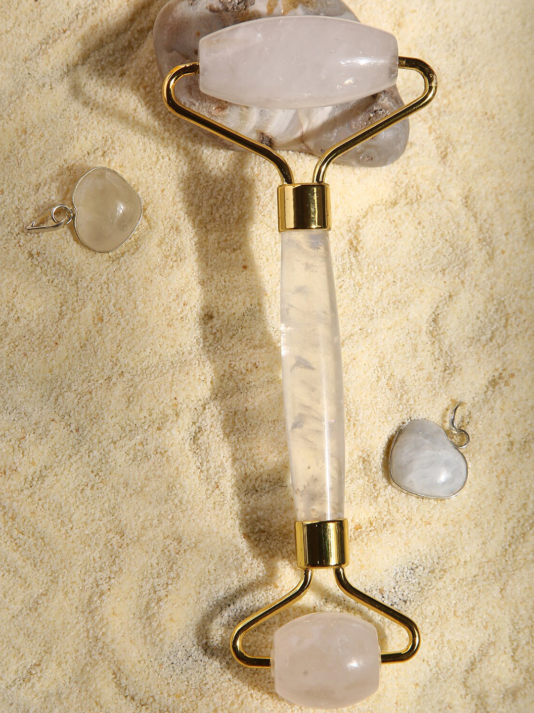 

SKINDUZED Unisex White Quartz Faceroller