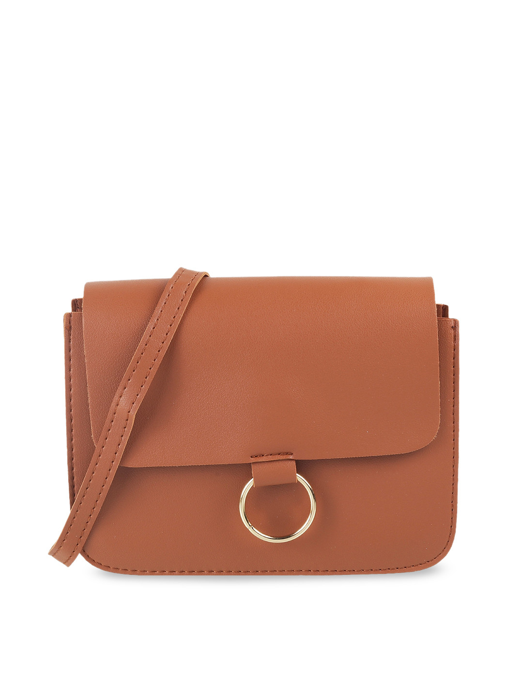

WALKWAY by Metro Tan Brown Solid Sling Bag