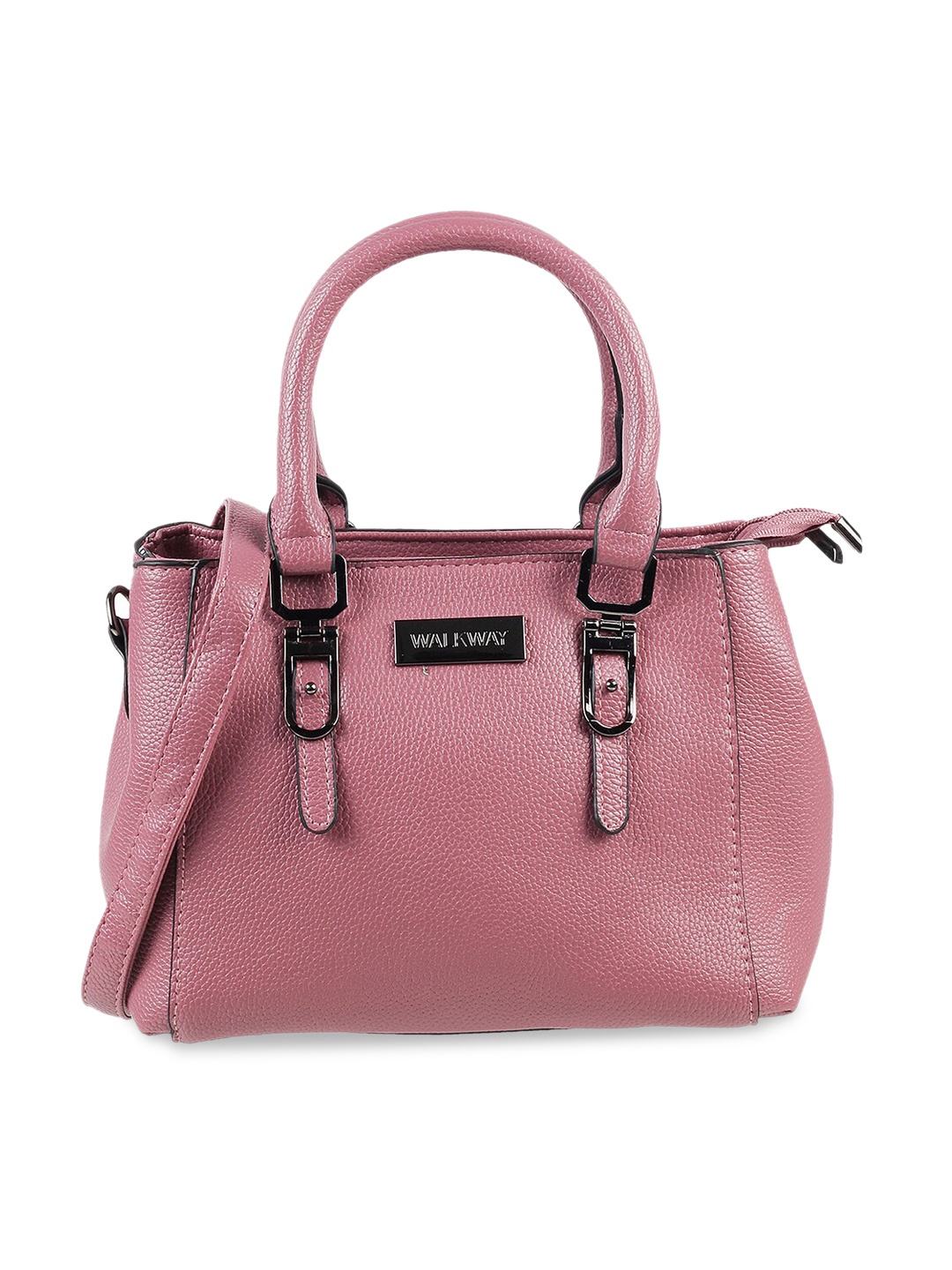

WALKWAY by Metro Purple Solid Handheld Bag