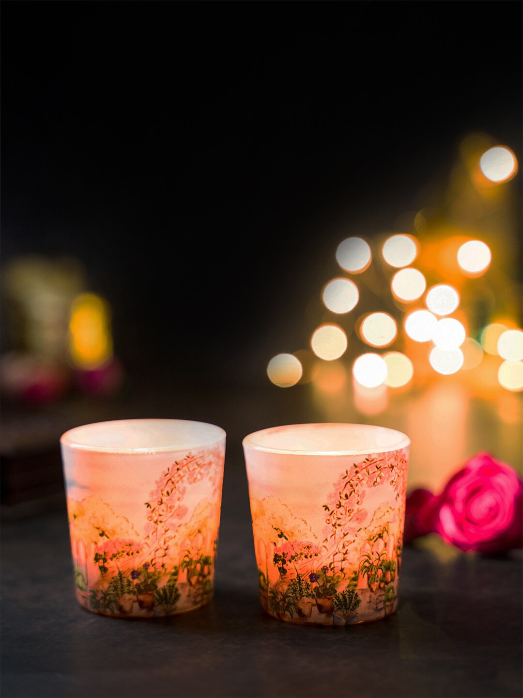 

Kolorobia English Garden Votive Candle Holder, Assorted