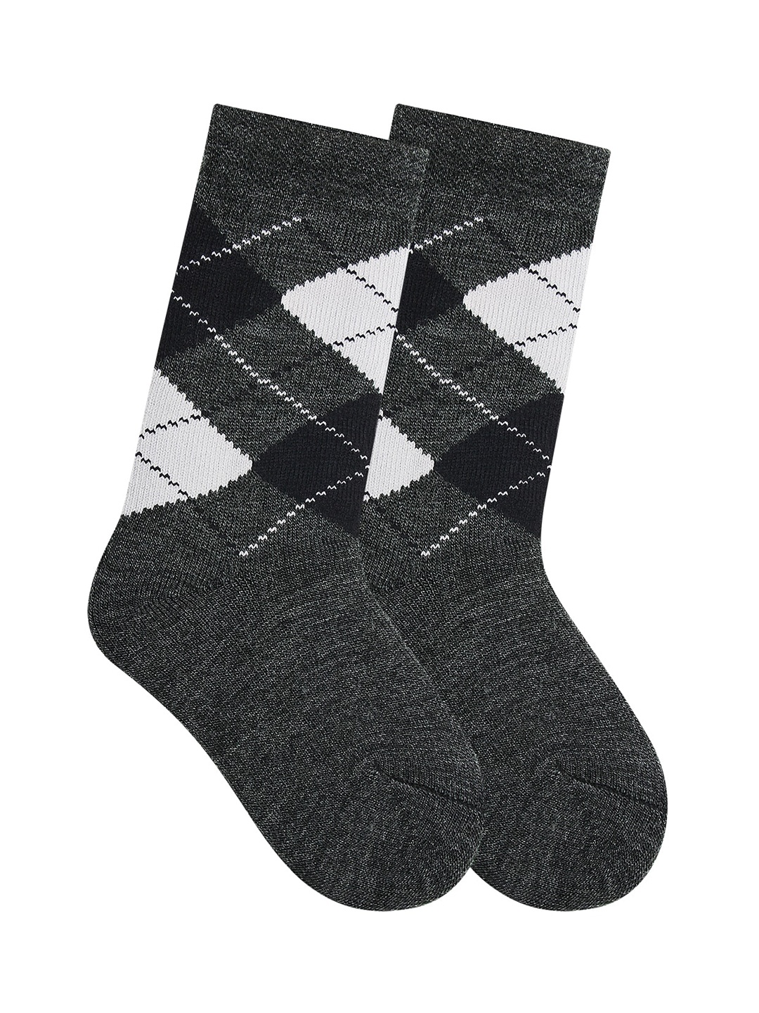 

Bonjour Kids Pack of 2 Assorted Woolen Calf-Length Socks