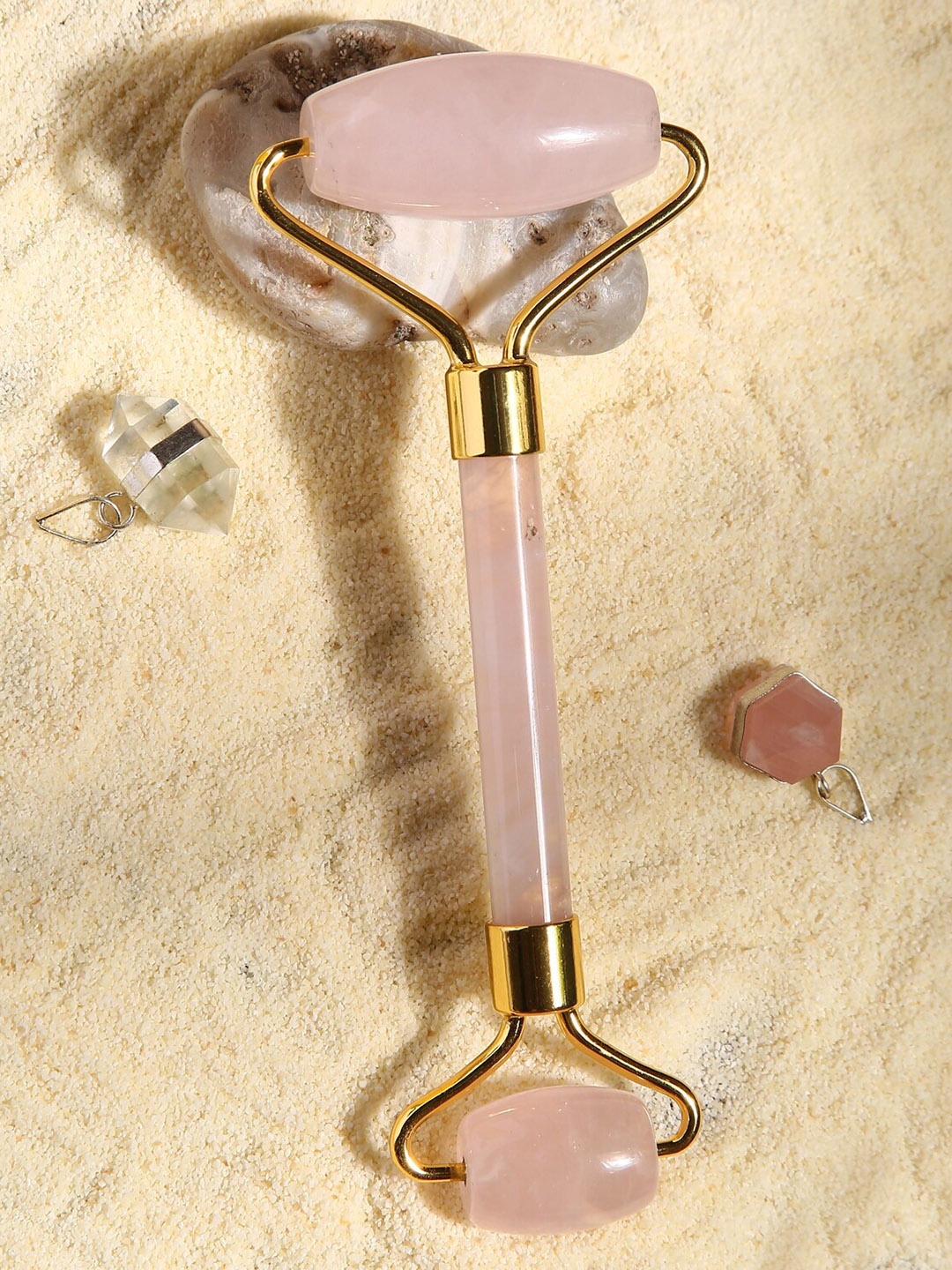 SKINDUZED Rose Pink Quartz Faceroller