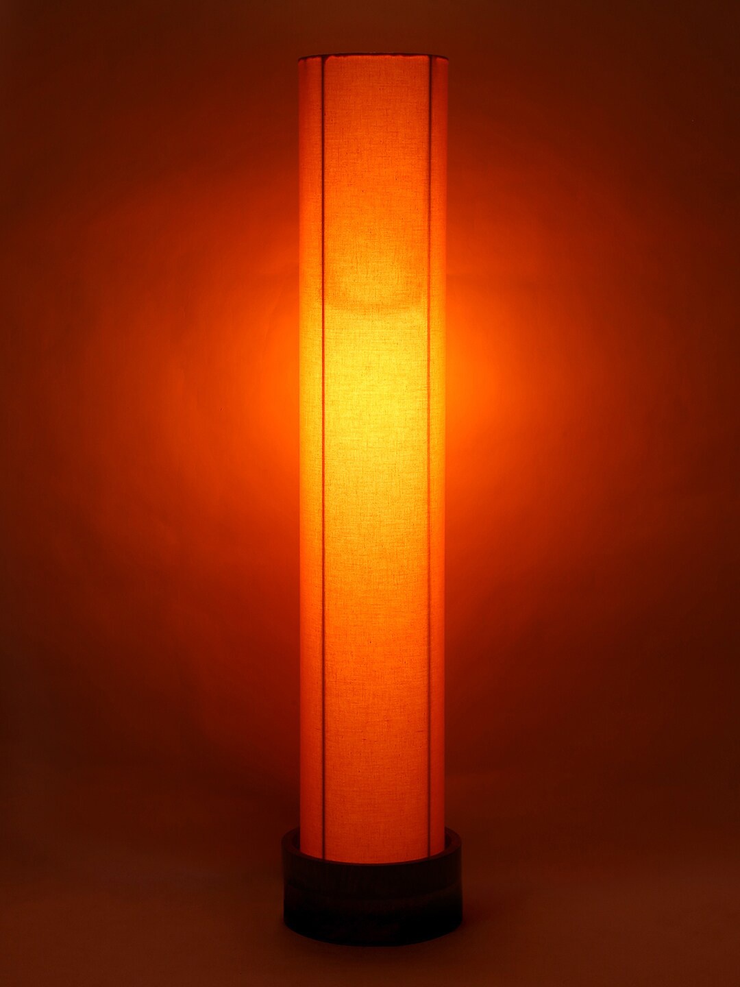 

Devansh Yellow Solid Traditional Column Lamp