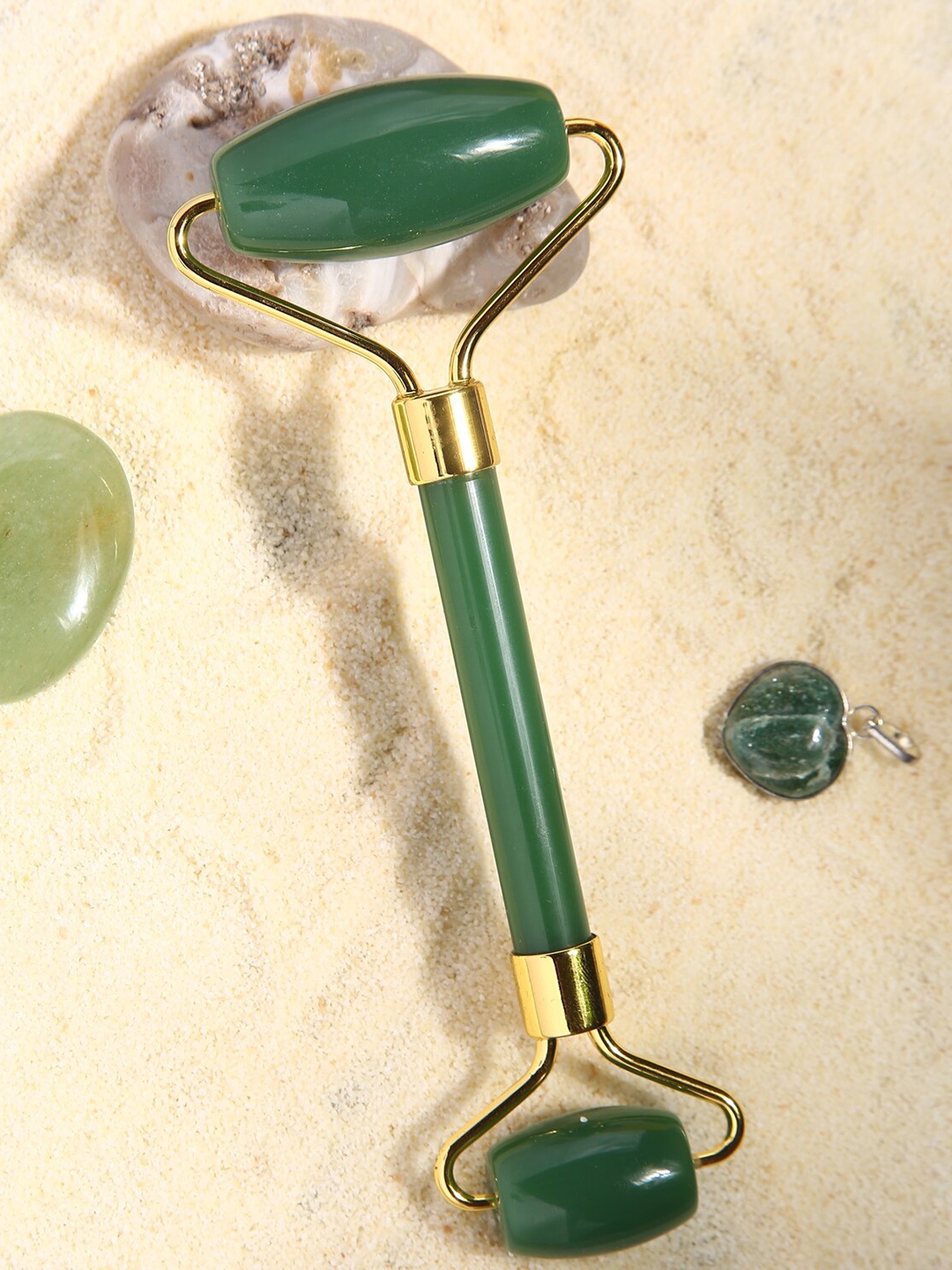 

SKINDUZED Unisex Green Jade Faceroller