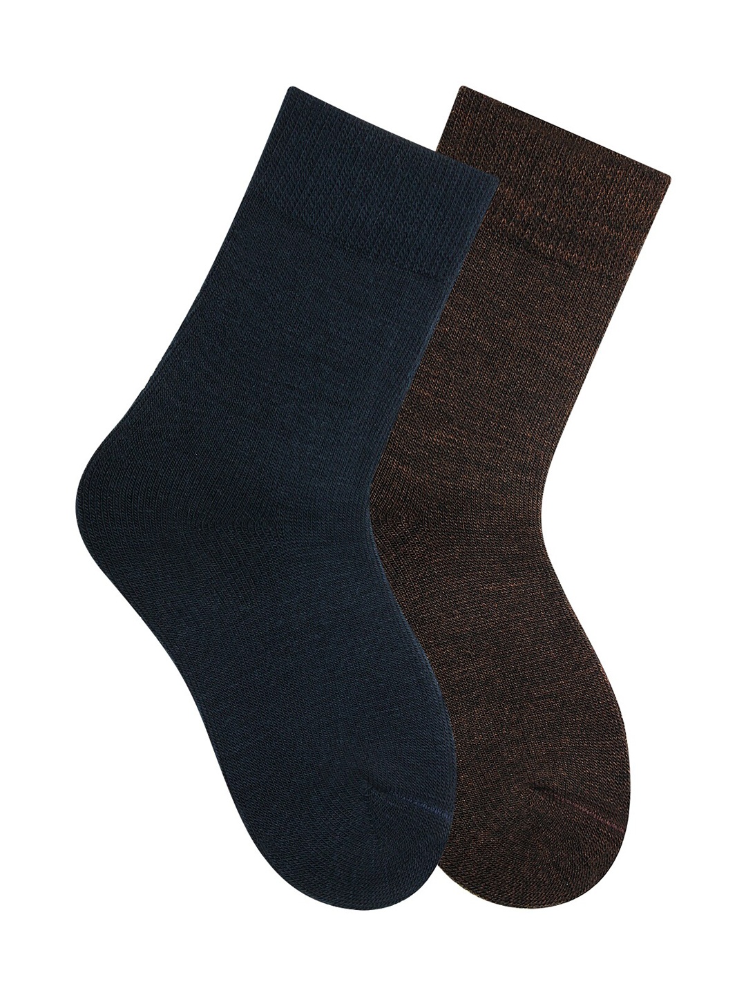 

Bonjour Kids Pack of 2 Assorted Woolen Calf-Length Socks