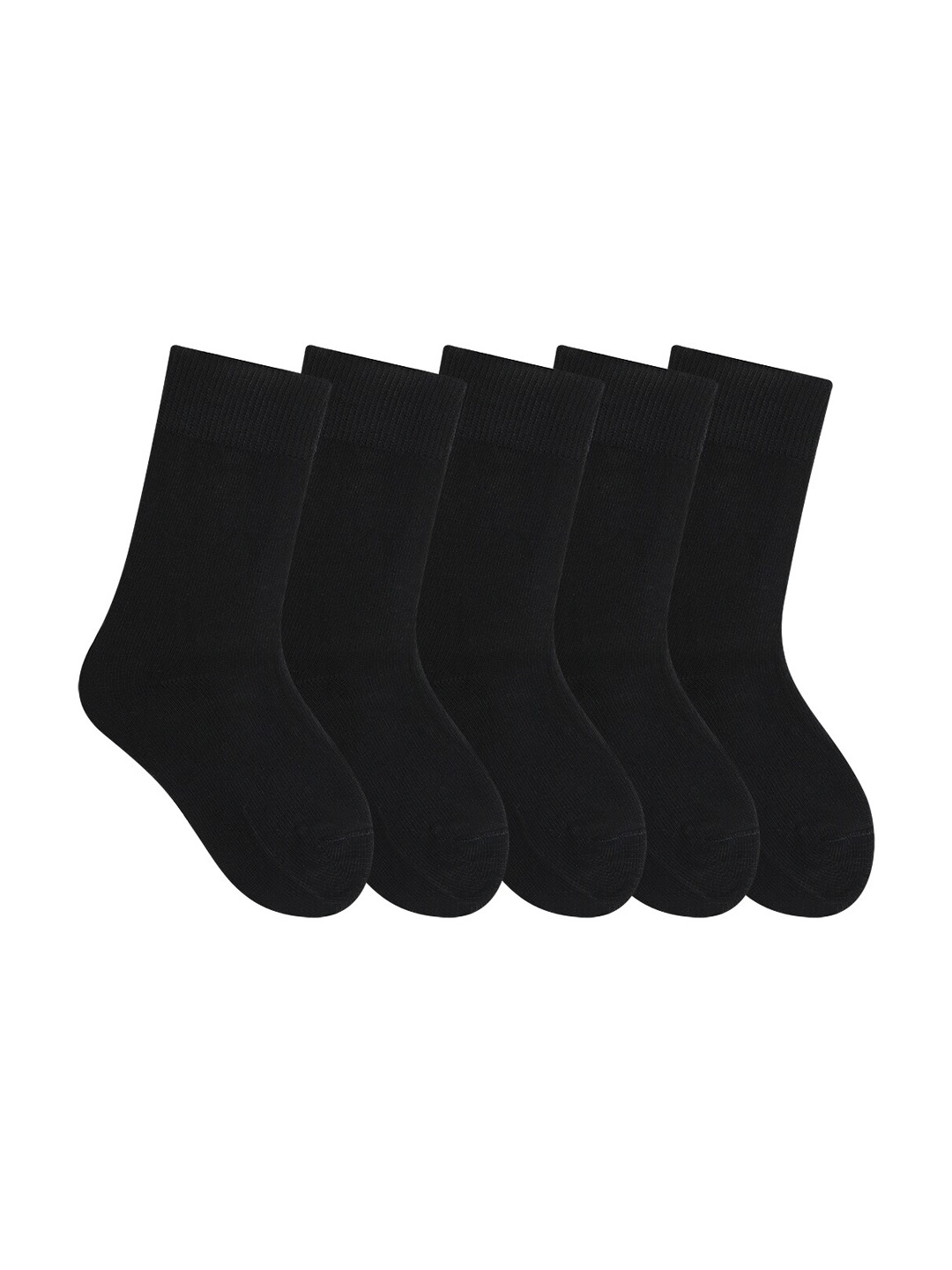 

Bonjour Kids Pack of 5 Assorted Calf-Length School Socks