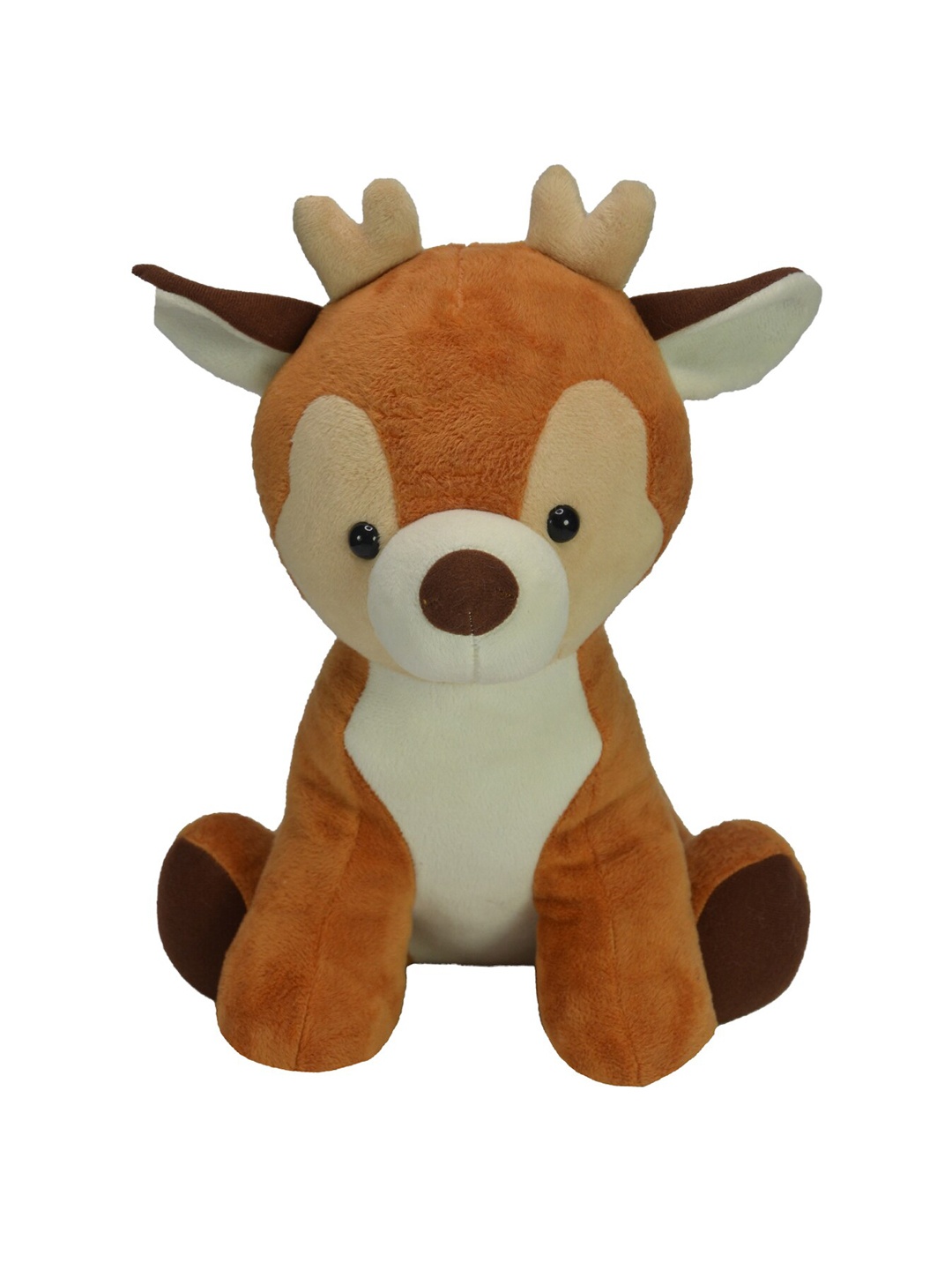 

Ultra Kids Brown & Beige Colourblocked Baby Reindeer Plush Stuffed Soft Toy