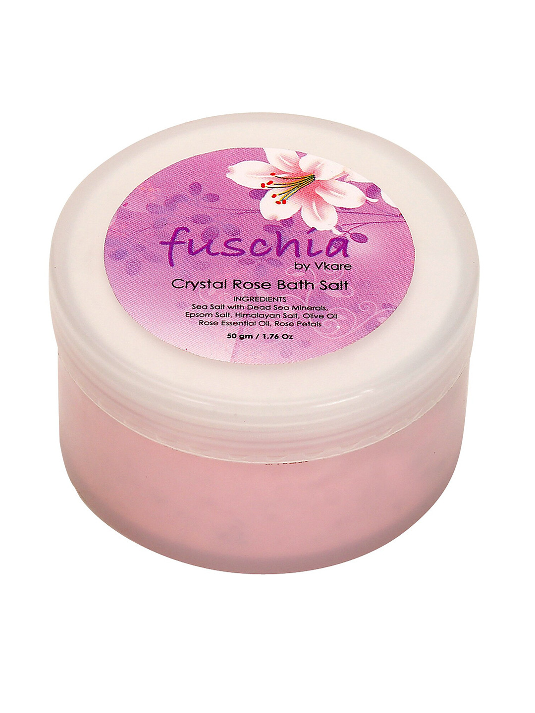 

Fuschia - Lavender Florets Bath Salt - 50 g, Purple