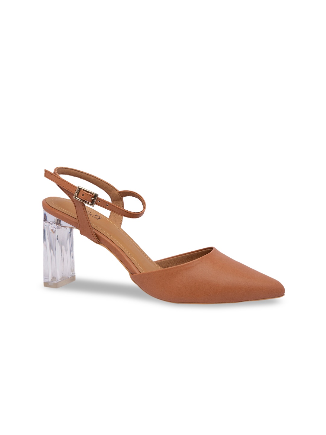 

Inc 5 Women Tan Solid Block Heels