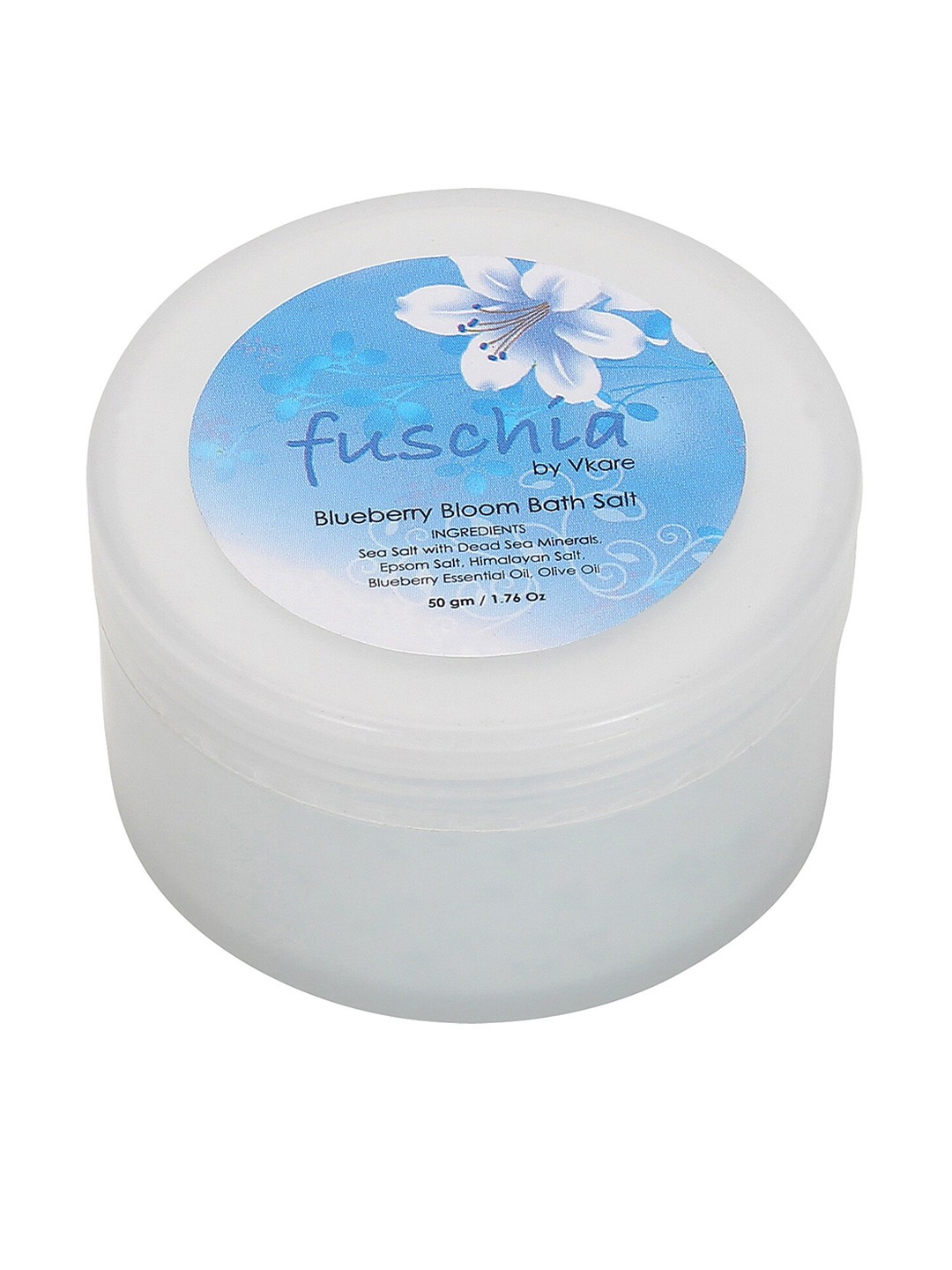

Fuschia Blueberry Bloom Bath Salt - 50 g, Blue
