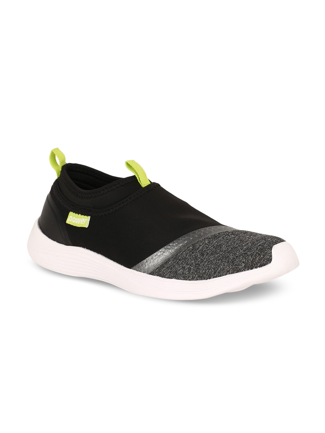 

Bata Boys Grey & Black Colourblocked Slip-On Sneakers
