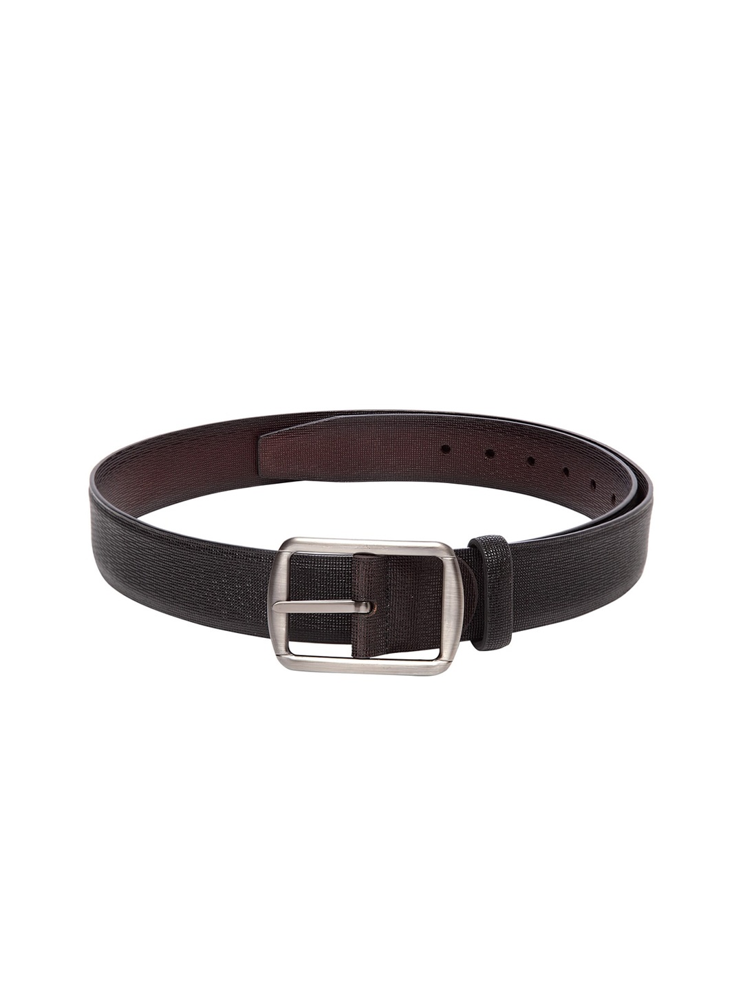 

Apsis Men Coffee Brown Textured Belt