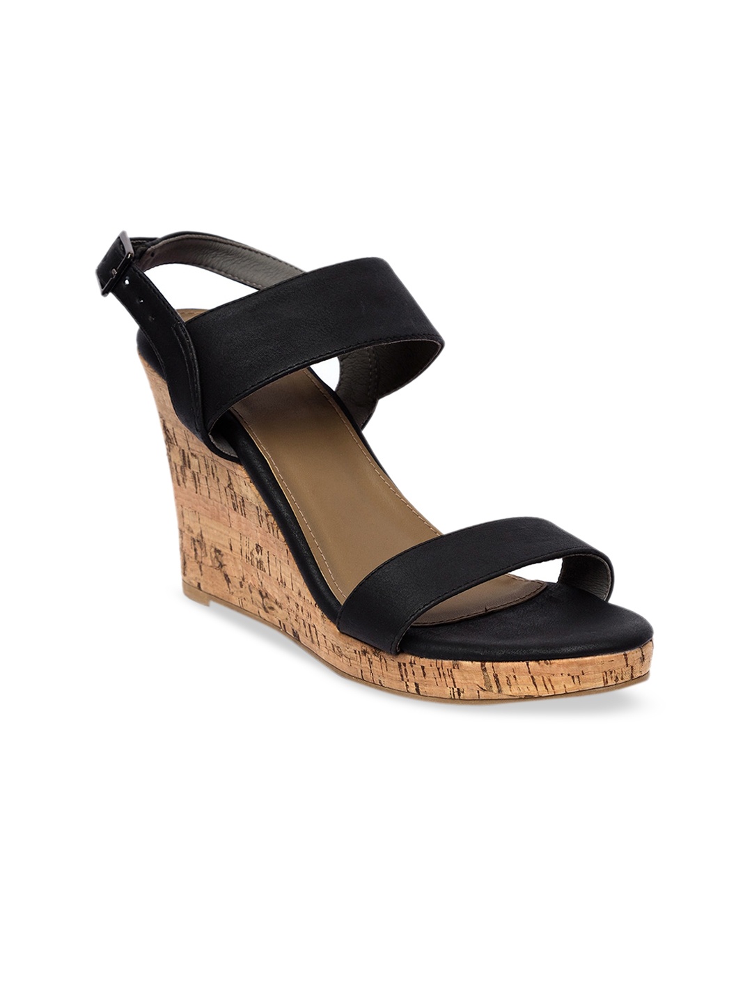 

Inc 5 Women Black Solid Sandals