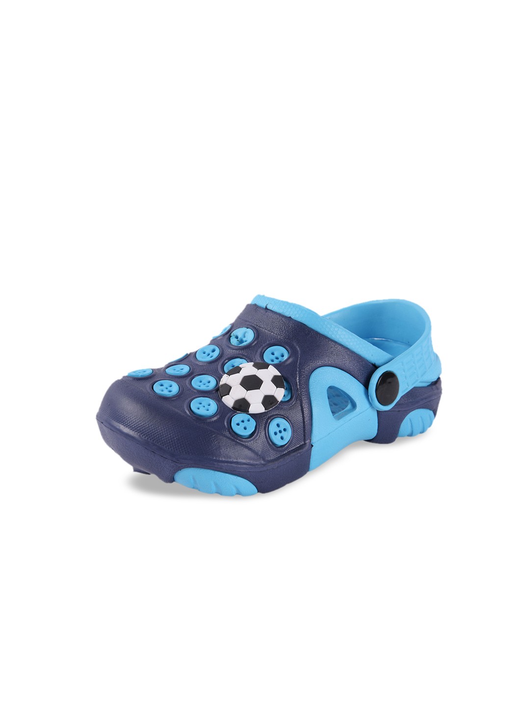 

Yellow Bee Boys Blue Clogs