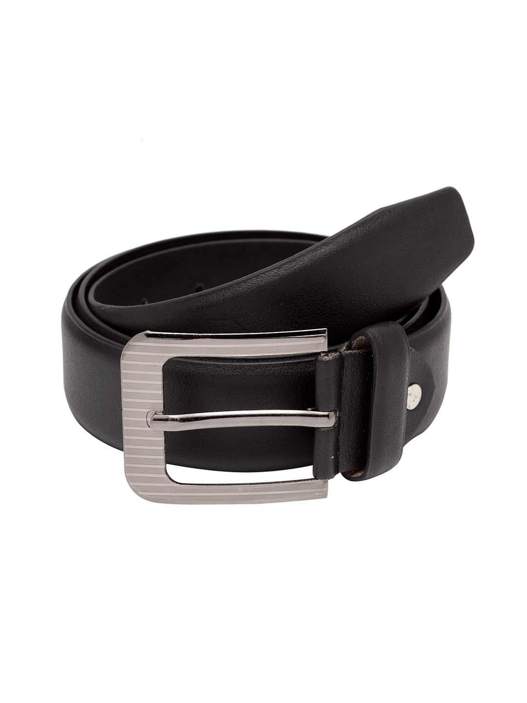 

Apsis Men Black Solid Belt