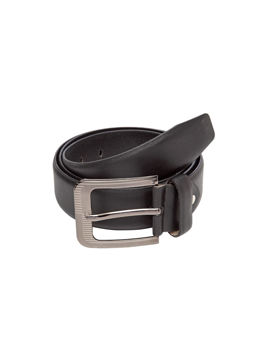 

Apsis Men Black Solid Belt