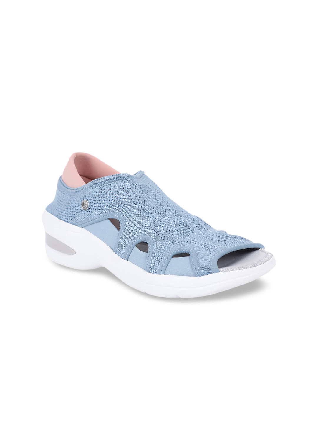 

Naturalizer Women Blue Textured Sandals
