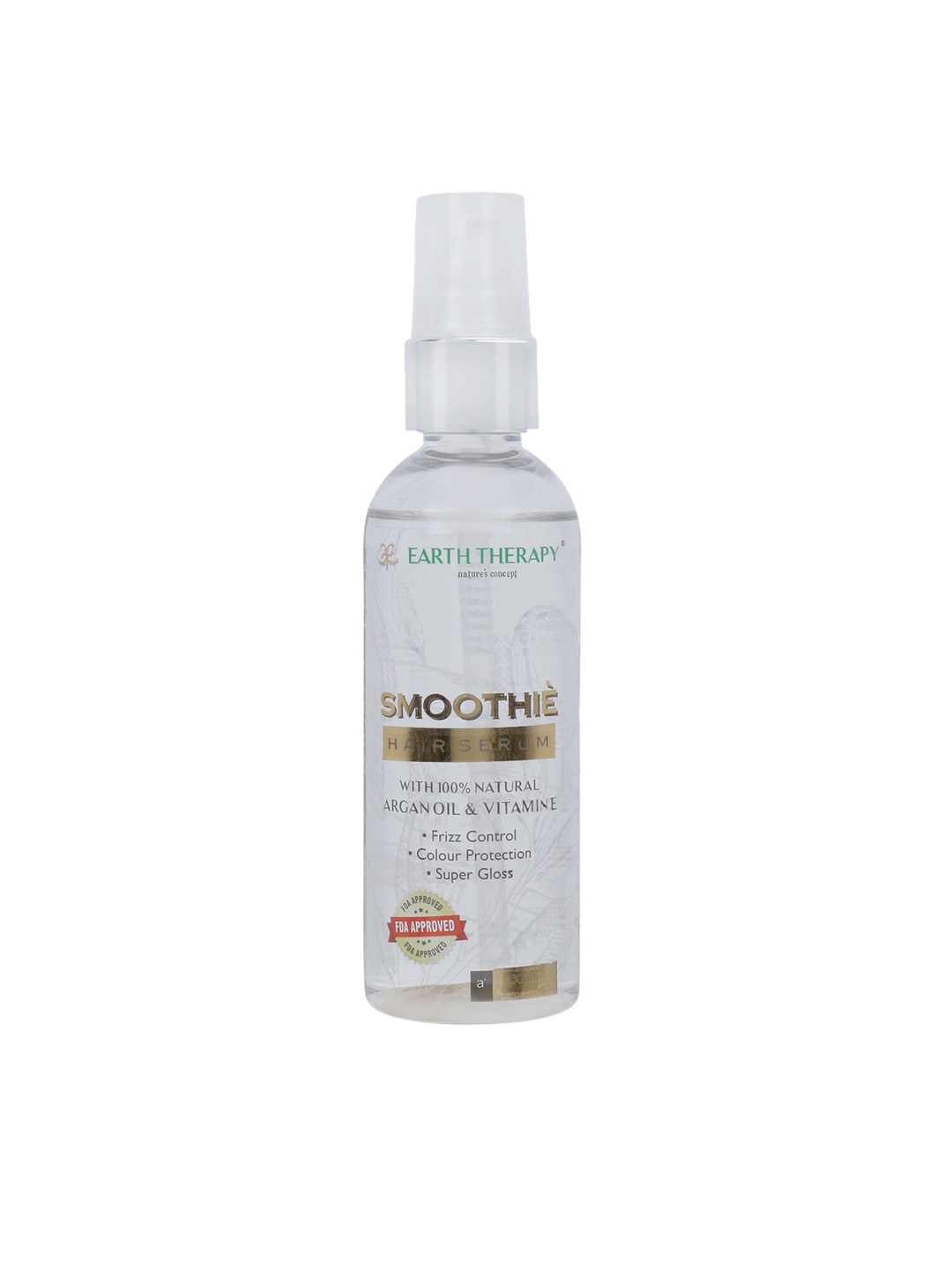 

EARTH THERAPY Hair Smoothie Serum with Argan Oil Infusion Conditioner 100 ml, Transparent