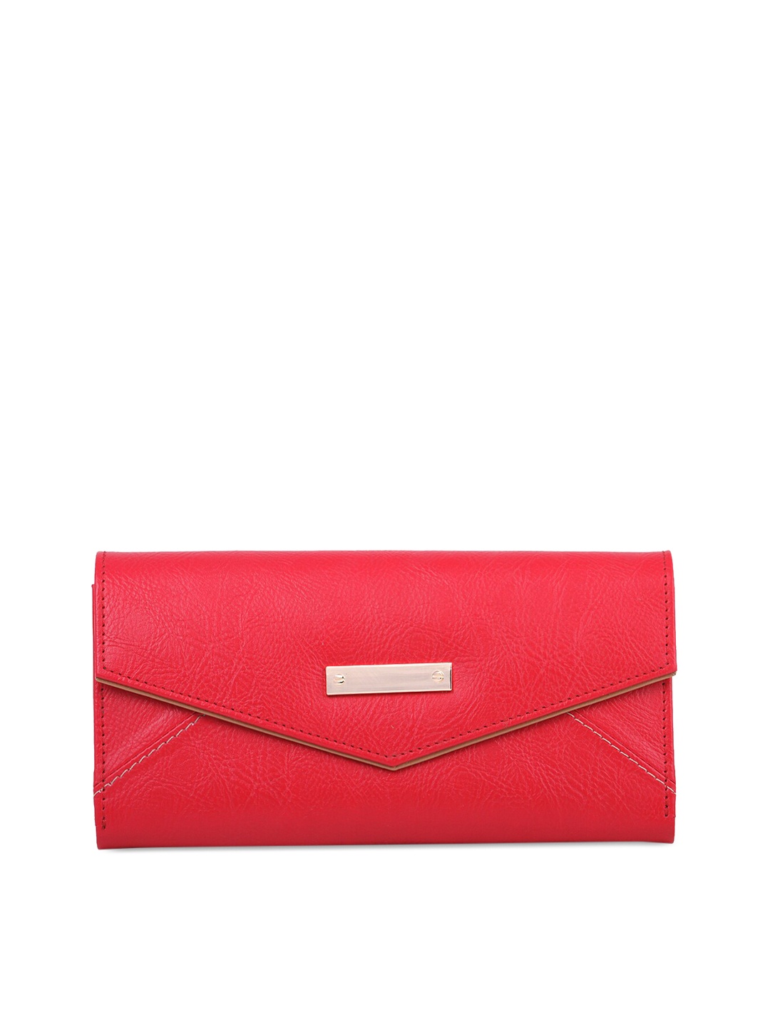 

WOMEN MARKS Red Solid Solid Envelope Clutch