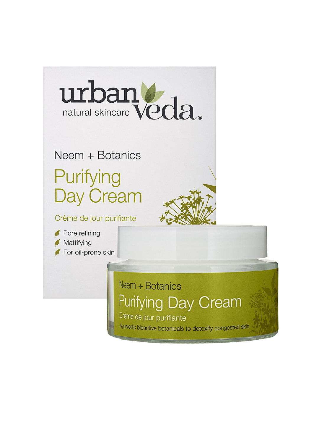 

Urban Veda Ayurvedic Neem Purifying Day Cream 50ml, White
