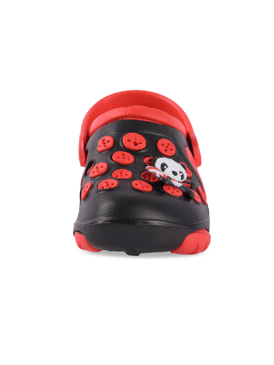 

Yellow Bee Boys Black & Red Clogs