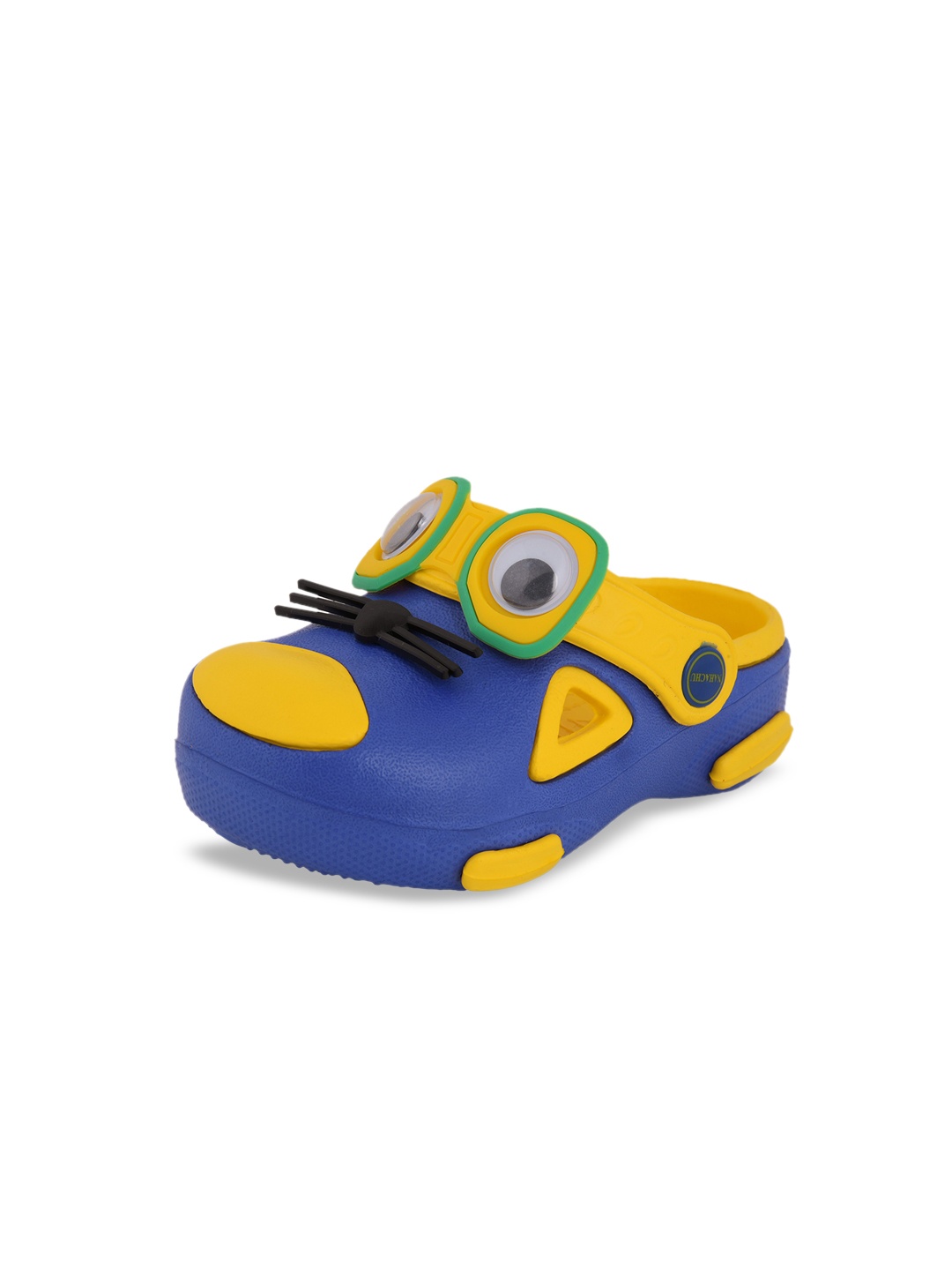 

Yellow Bee Boys Yellow & Blue Clogs