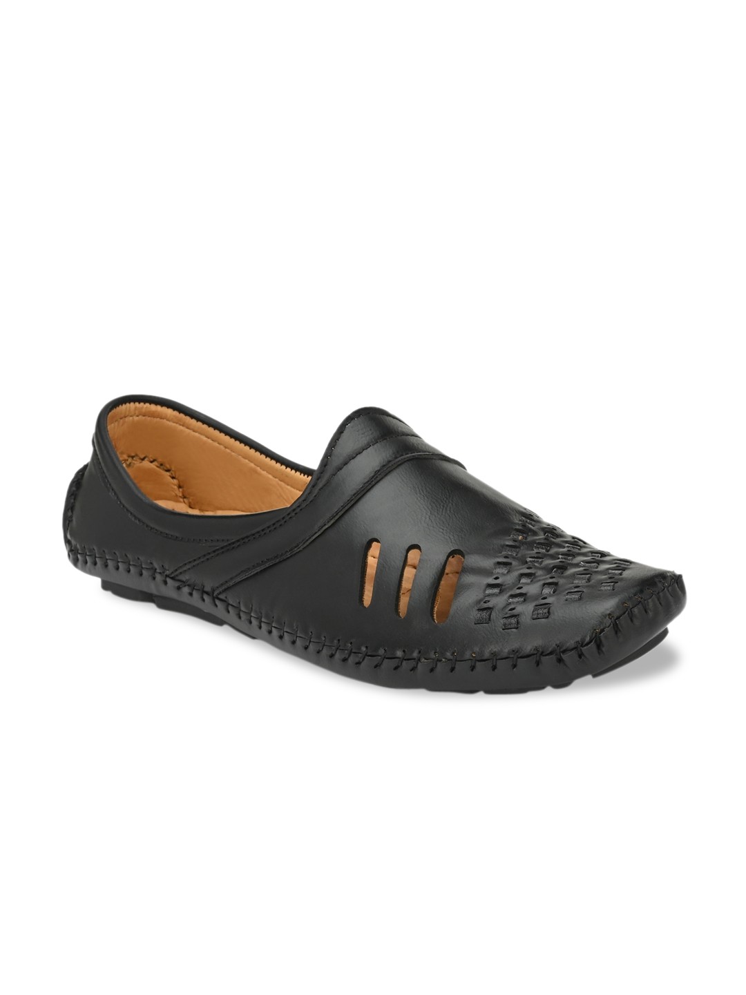 

El Paso Men Black Shoe-Style Sandals